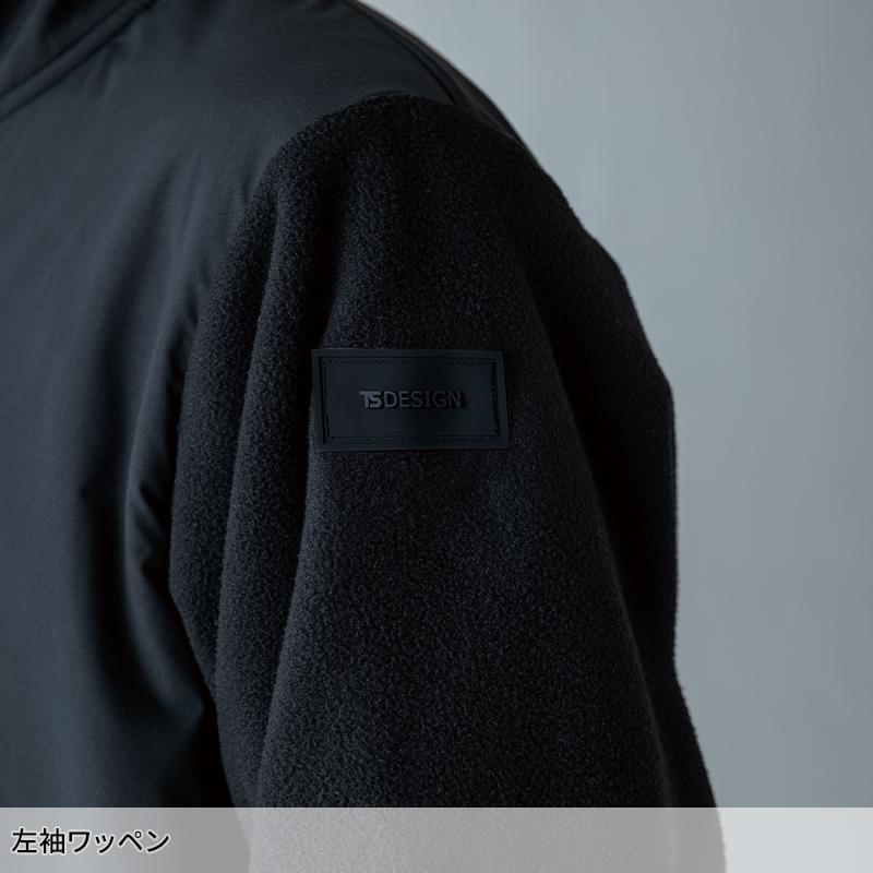 KNICKERS ニッカーズフリースジャケット 防寒着 男女兼用 5546 TS DESIGN 作業服 作業着 S-6L【2025秋冬新作】 | TS DESIGN | 04