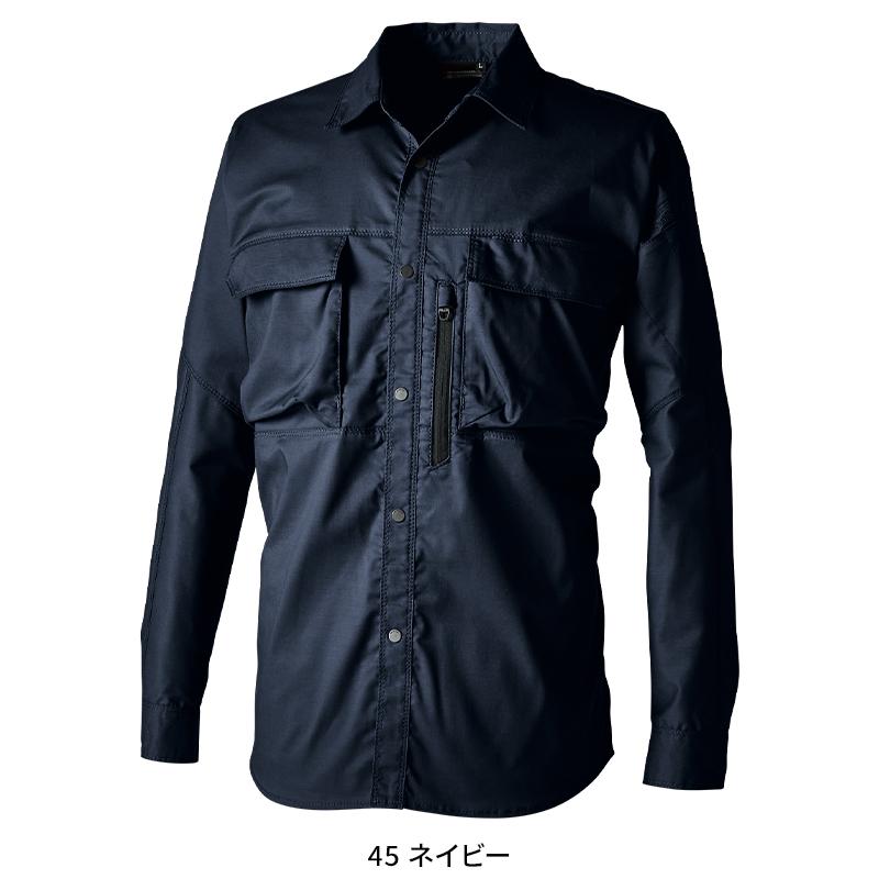 【2025春夏新作】  TSNライトクロスシャツ 作業服 春夏用 男女兼用 5805 TS DESIGN 作業着 SS-6L | TS DESIGN | 03