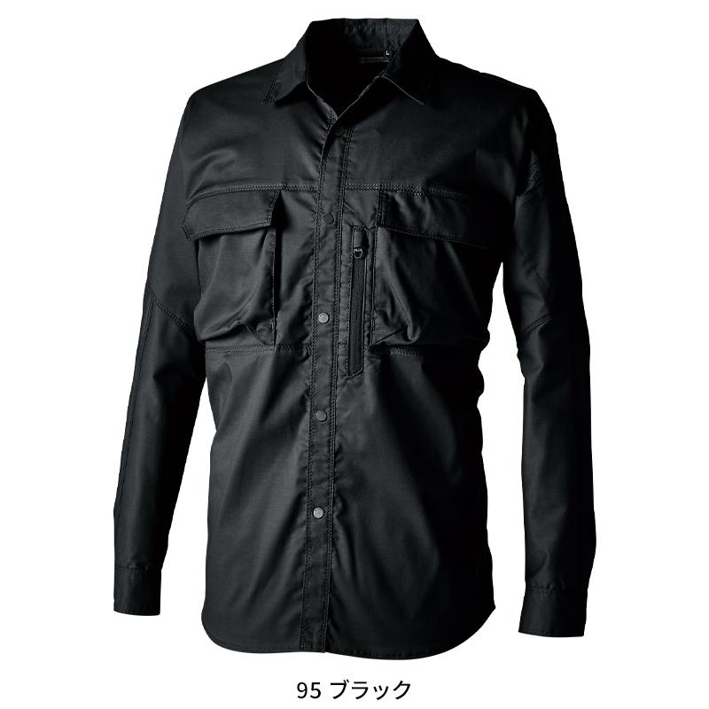 【2025春夏新作】  TSNライトクロスシャツ 作業服 春夏用 男女兼用 5805 TS DESIGN 作業着 SS-6L | TS DESIGN | 06