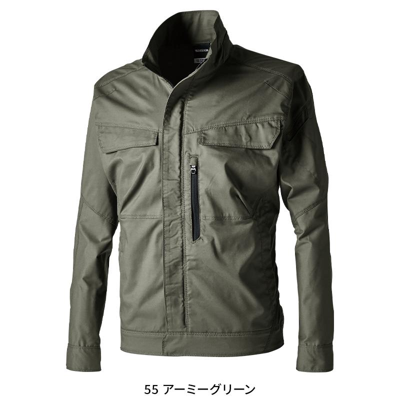 TS DESIGN 【2025春夏新作】 TSNライトクロスジャケット 作業服 春夏用
