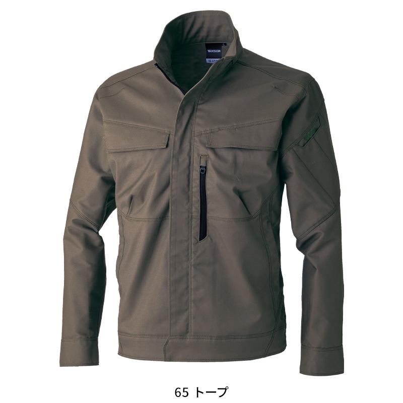 TS DESIGN TCNクロスジャケット 作業服 秋冬用 男女兼用 5816 TS DESIGN 作業着 SS-6L【2025秋冬新作】 | TS DESIGN | 05