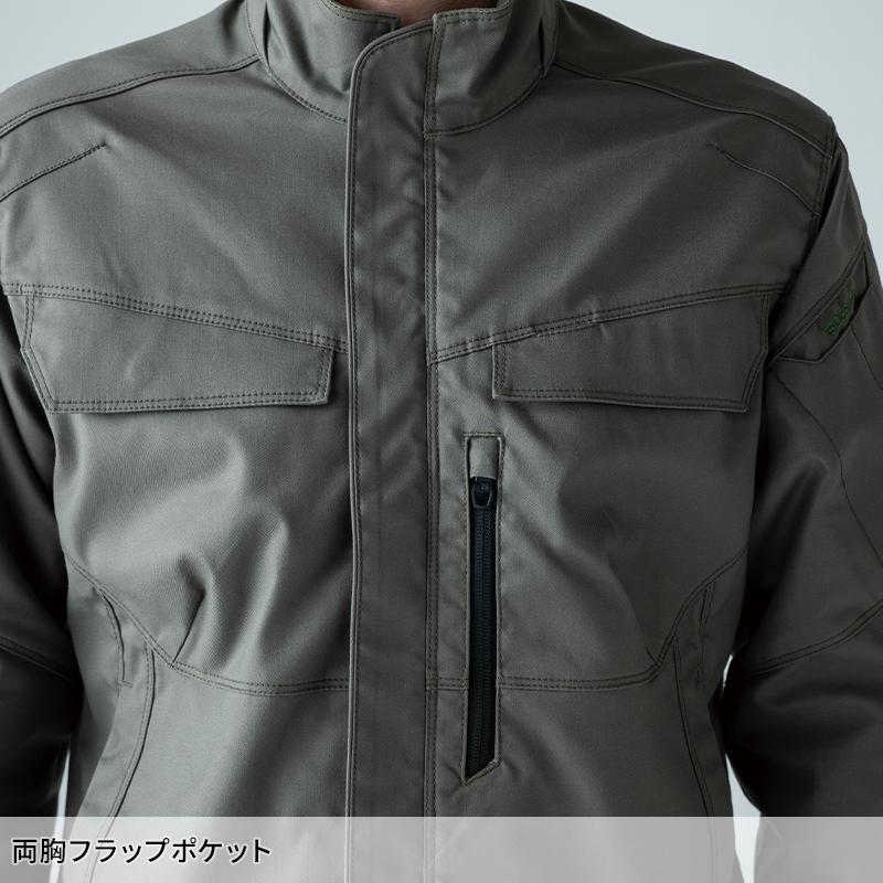 TS DESIGN TCNクロスジャケット 作業服 秋冬用 男女兼用 5816 TS DESIGN 作業着 SS-6L【2025秋冬新作】 | TS DESIGN | 07