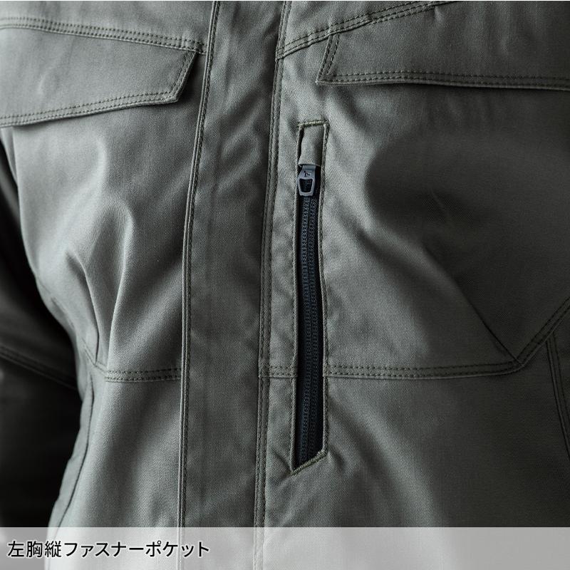 TS DESIGN TCNクロスジャケット 作業服 秋冬用 男女兼用 5816 TS DESIGN 作業着 SS-6L【2025秋冬新作】 | TS DESIGN | 08