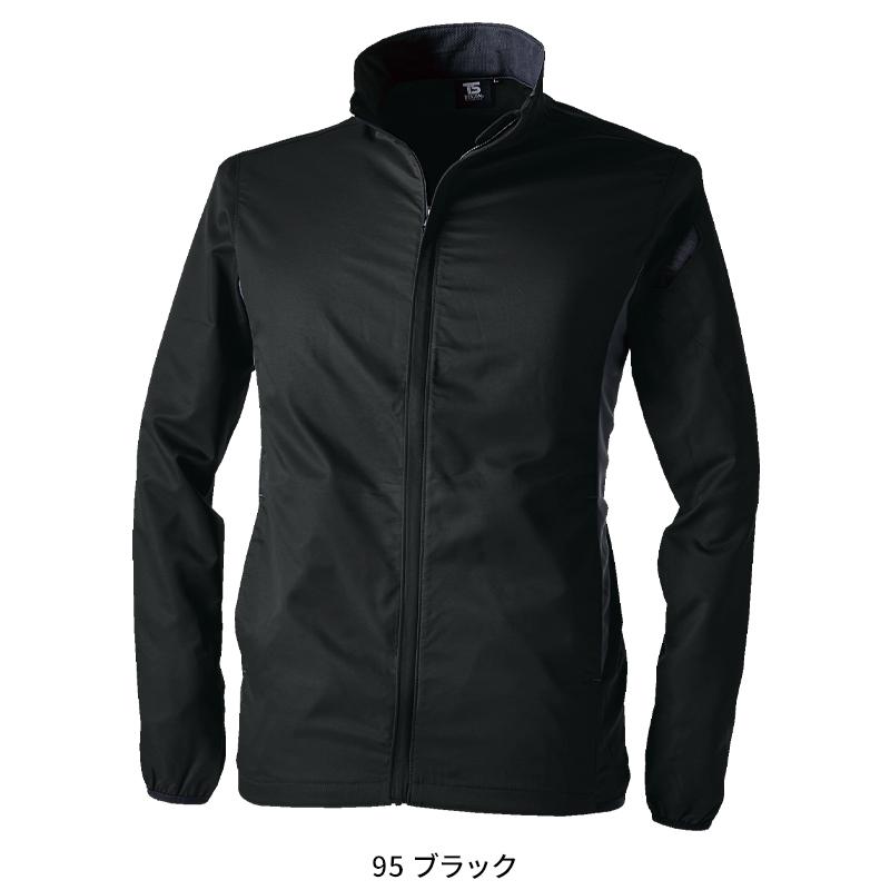 ESスーパーライトストレッチロングスリーブジャケット 作業服 通年用 男女兼用 6616 TS DESIGN 作業着 SS-6L | TS DESIGN | 08