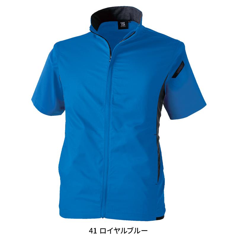 ESスーパーライトストレッチショートスリーブジャケット 作業服 通年用 男女兼用 6656 TS DESIGN 作業着 SS-6L | TS DESIGN | 04