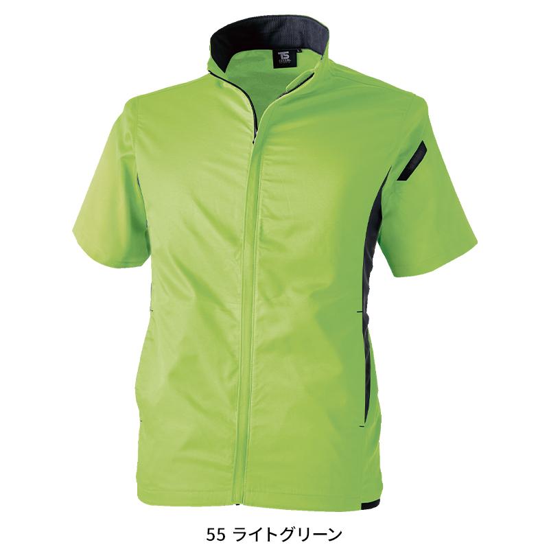 ESスーパーライトストレッチショートスリーブジャケット 作業服 通年用 男女兼用 6656 TS DESIGN 作業着 SS-6L | TS DESIGN | 06