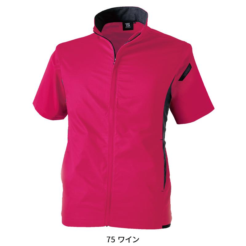 ESスーパーライトストレッチショートスリーブジャケット 作業服 通年用 男女兼用 6656 TS DESIGN 作業着 SS-6L | TS DESIGN | 07