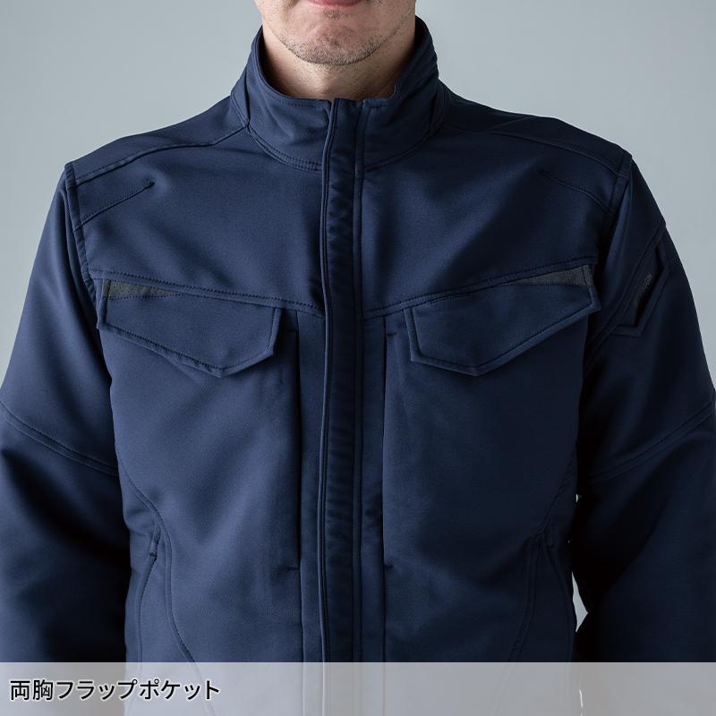 TS DESIGN エコグログランジャケット 作業服 通年用 男女兼用 7716 TS DESIGN 作業着 SS-6L【2025秋冬新作】 | TS DESIGN | 07