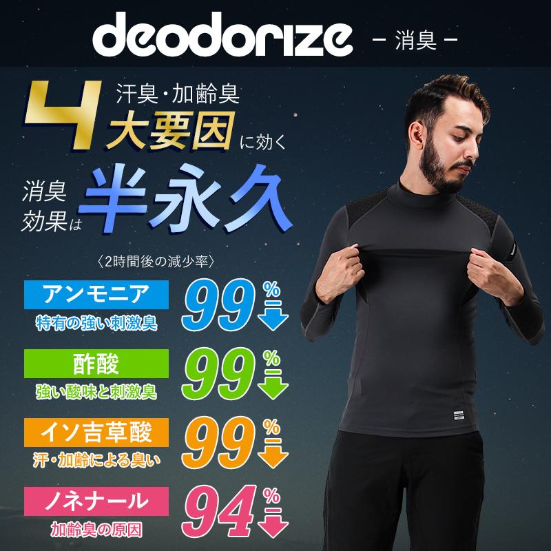 秋冬用 作業服・作業用品 スペースシールドウォームロングスリーブ メンズ TSデザイン TS-DESIGN 8025 | TS DESIGN | 04