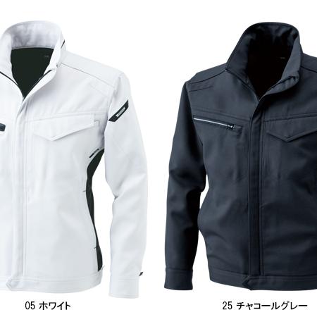 作業服 かっこいい おしゃれ 作業着 秋冬用 ACTIVE ジャケット 女性サイズ対応 藤和TS-DESIGN8116 | TS DESIGN | 02