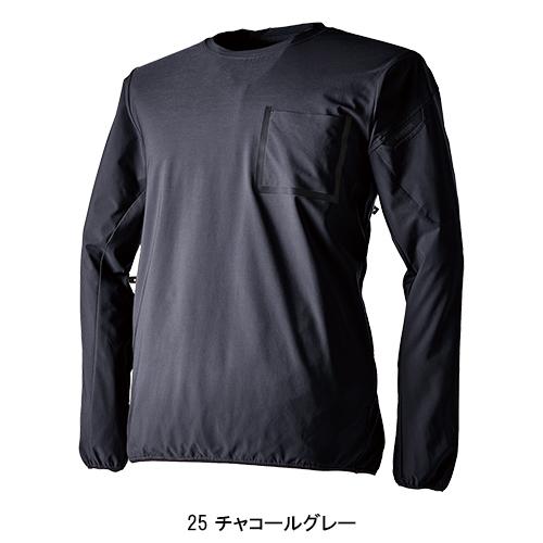 春夏・秋冬兼用 オールシーズン素材  作業服・作業用品 スウェットシャツ 男女兼用 藤和 TS-DESIGN 8345 | TS DESIGN | 02