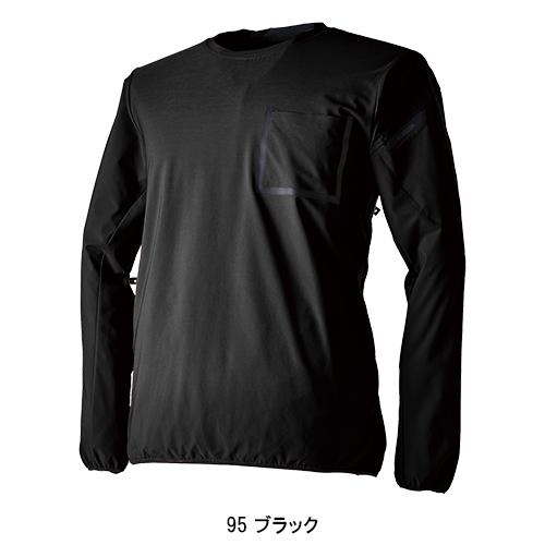 春夏・秋冬兼用 オールシーズン素材  作業服・作業用品 スウェットシャツ 男女兼用 藤和 TS-DESIGN 8345 | TS DESIGN | 05