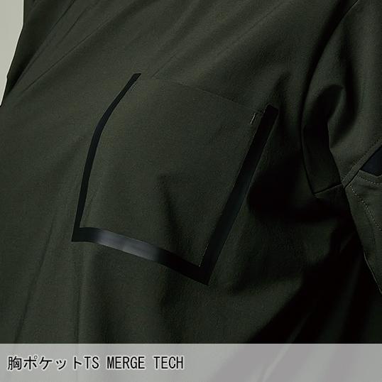 春夏・秋冬兼用 オールシーズン素材  作業服・作業用品 スウェットシャツ 男女兼用 藤和 TS-DESIGN 8345 | TS DESIGN | 07