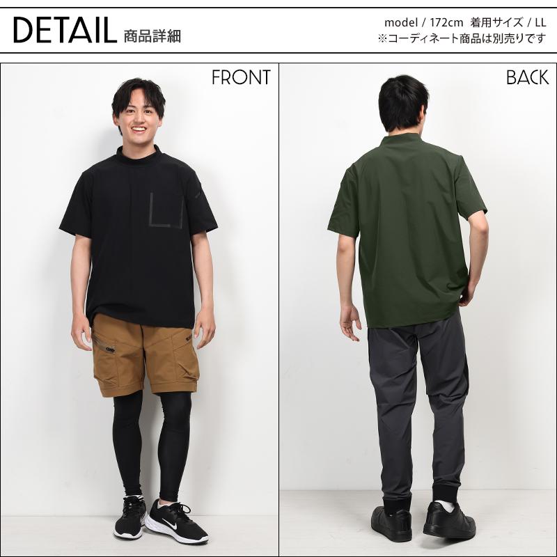 その他 s.h TS DESIGN 作業服・作業用品 スウェットモックネックTシャツ