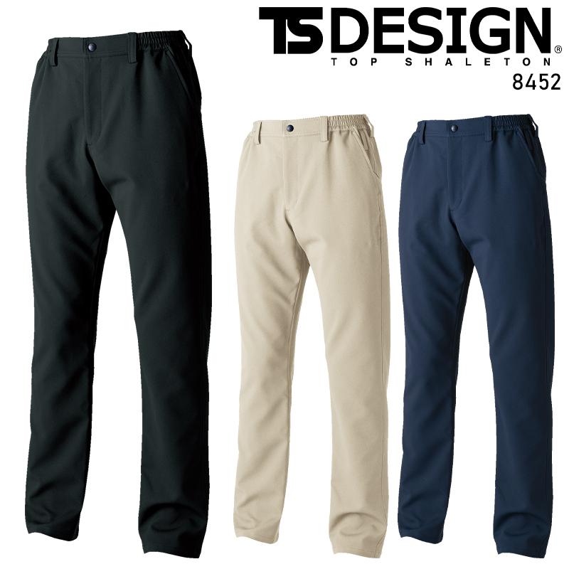 【2026秋冬新作】  ESストレッチドライパンツ 作業服 通年用 メンズ 8452 TS DESIGN 作業着 SS-4L | TS DESIGN