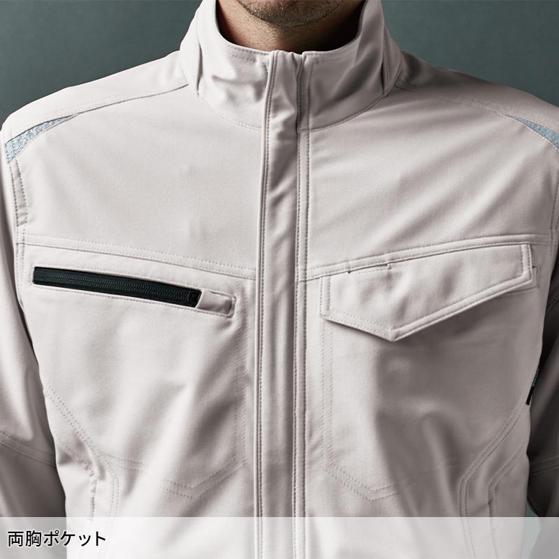 ドライテックジャケット 作業服 秋冬用 男女兼用 84656 TS DESIGN 作業着 SS-6L 2024秋冬新作 | TS DESIGN | 06