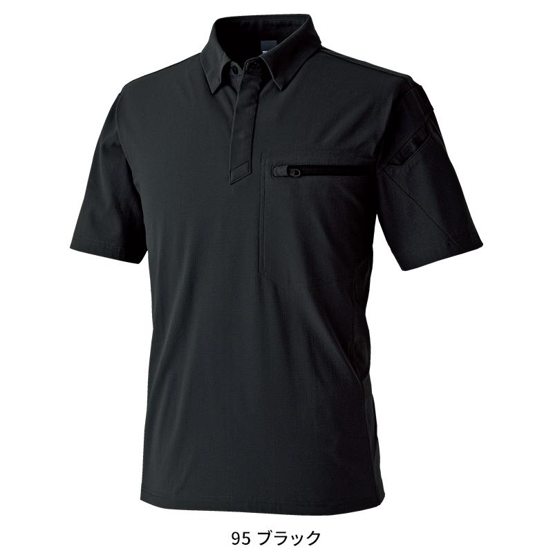 【2026春夏新作】  ES DEOトリコットショートスリーブポロシャツ 通年用 男女兼用 8465 TS DESIGN 作業服 作業着 SS-6L | TS DESIGN | 06