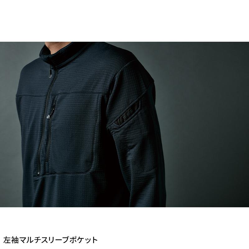 TS DESIGN ウォームエアハーフジップシャツ 秋冬用 男女兼用 85251 TS DESIGN 作業服 作業着 2023秋冬新作 SS-6L | TS DESIGN | 06