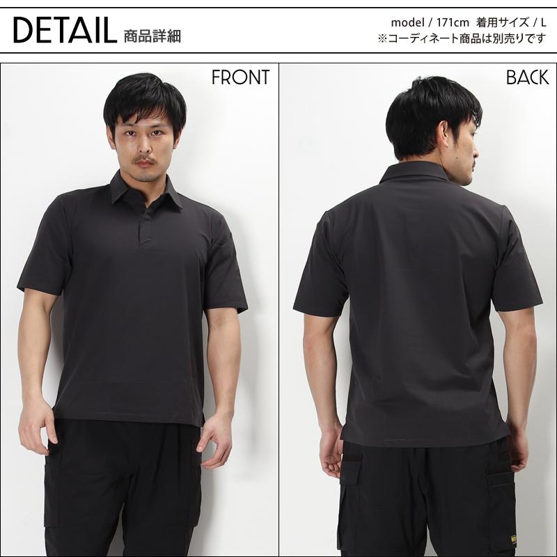 TSデザイン TS DEOドライショートスリーブポロシャツ 春夏・秋冬兼用（オールシーズン素材） 男女兼用 9065 TS DESIGN 作業服 作業着 2024春夏新作 SS-6L | TS DESIGN | 09