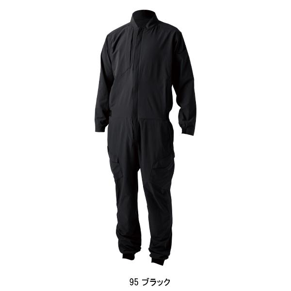 春夏・秋冬兼用（オールシーズン素材） 作業服・作業用品 長袖つなぎ服 男女兼用 藤和 TS-DESIGN 9110 | TS DESIGN | 03