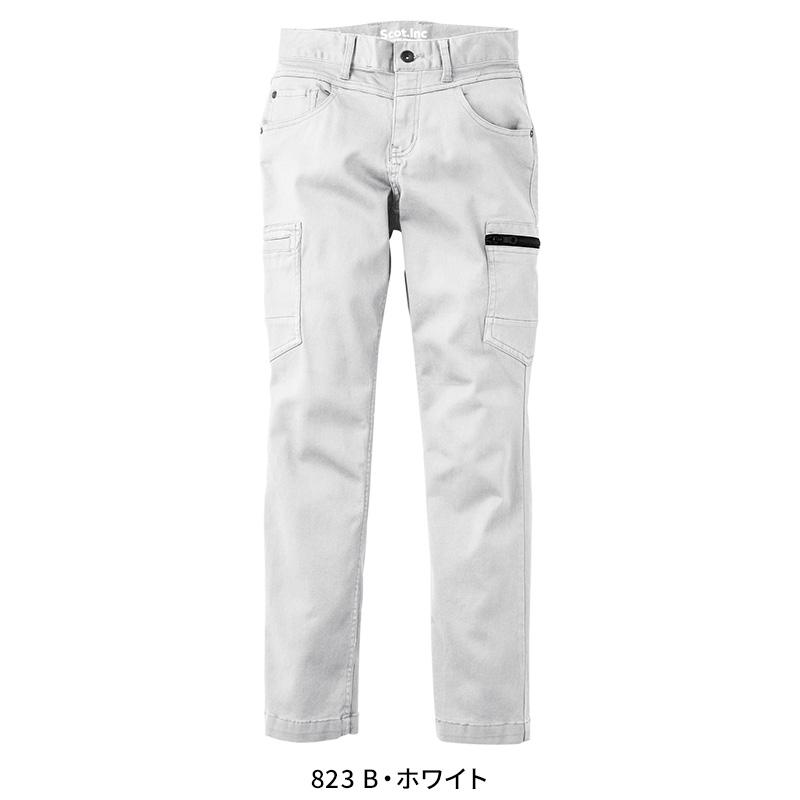 Scot.Inc ニットライクスリムレディースパンツ 作業服 通年用 レディース 0032 CUC 作業着 S-LL | CUC | 07