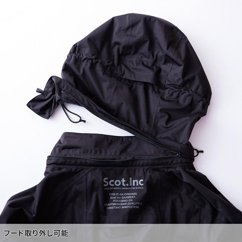 Scot.Inc 4WAYストレッチオールウェザーパーカー 作業服 通年用 メンズ 0061 CUC 作業着 S-4L | CUC | 04