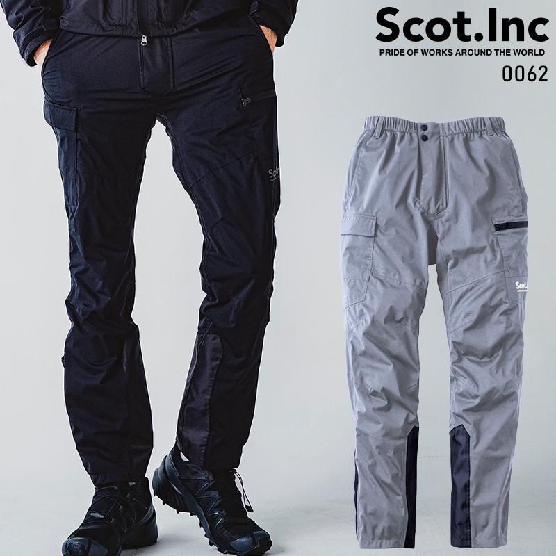 Scot.Inc 4WAYストレッチオールウェザーパンツ 作業服 通年用 メンズ 0062 CUC 作業着 S-4L | CUC
