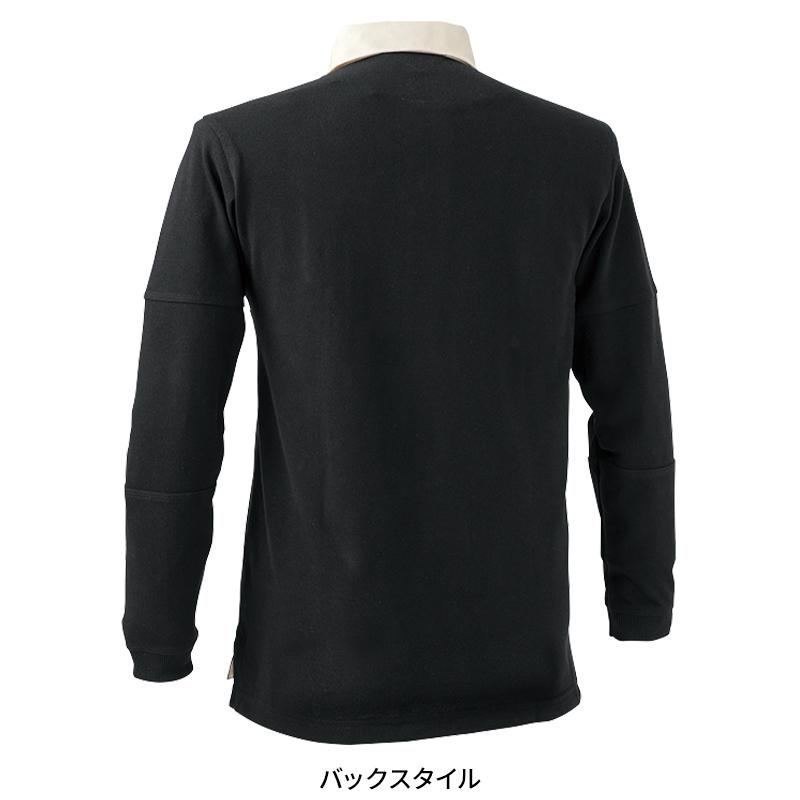 ドッグマン 長袖ラガーシャツ 春夏・秋冬兼用（オールシーズン素材） 男女兼用 1250 CUC 作業服 作業着 2023秋冬新作 S-4L | CUC | 07