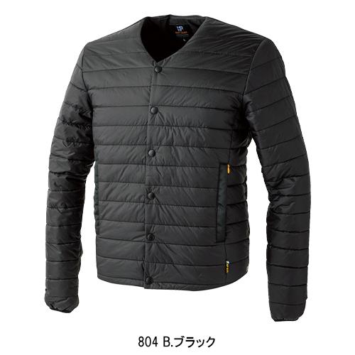 秋冬用 作業服・作業用品 制電中綿インナーロングスリーブ メンズ 中国産業 CUC 700001 | CUC | 02