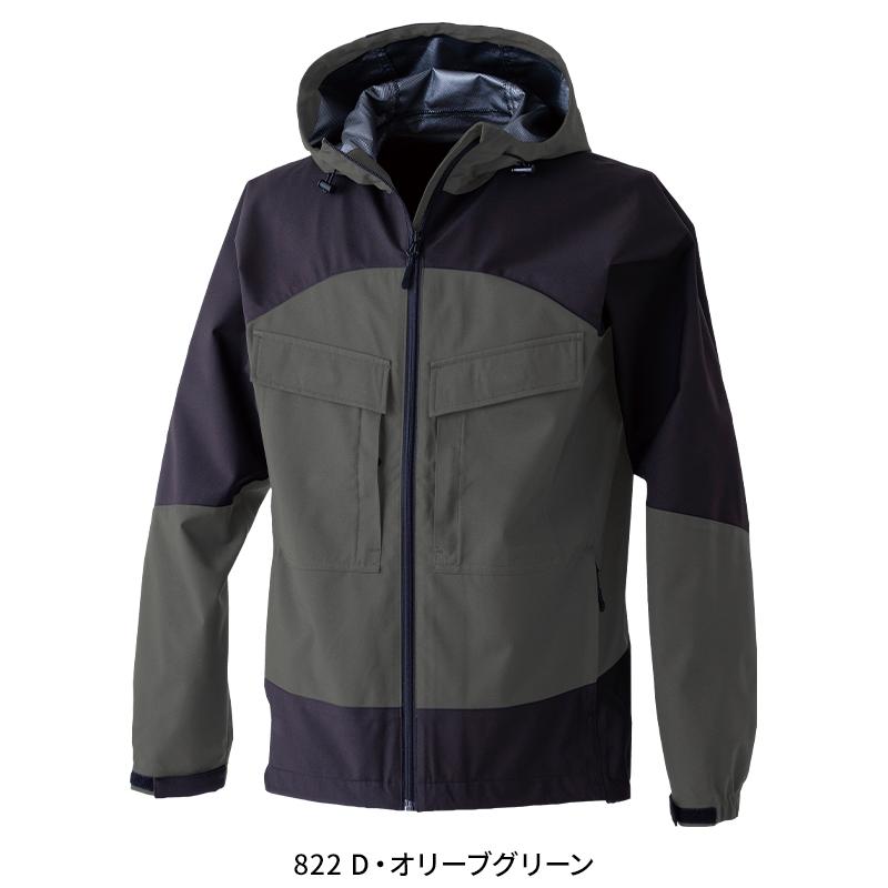 ドライラックス 耐水防風ストレッチフーディ 防寒着 メンズ 710009 CUC 作業服 作業着 S-4L【2025秋冬新作】 | CUC | 04