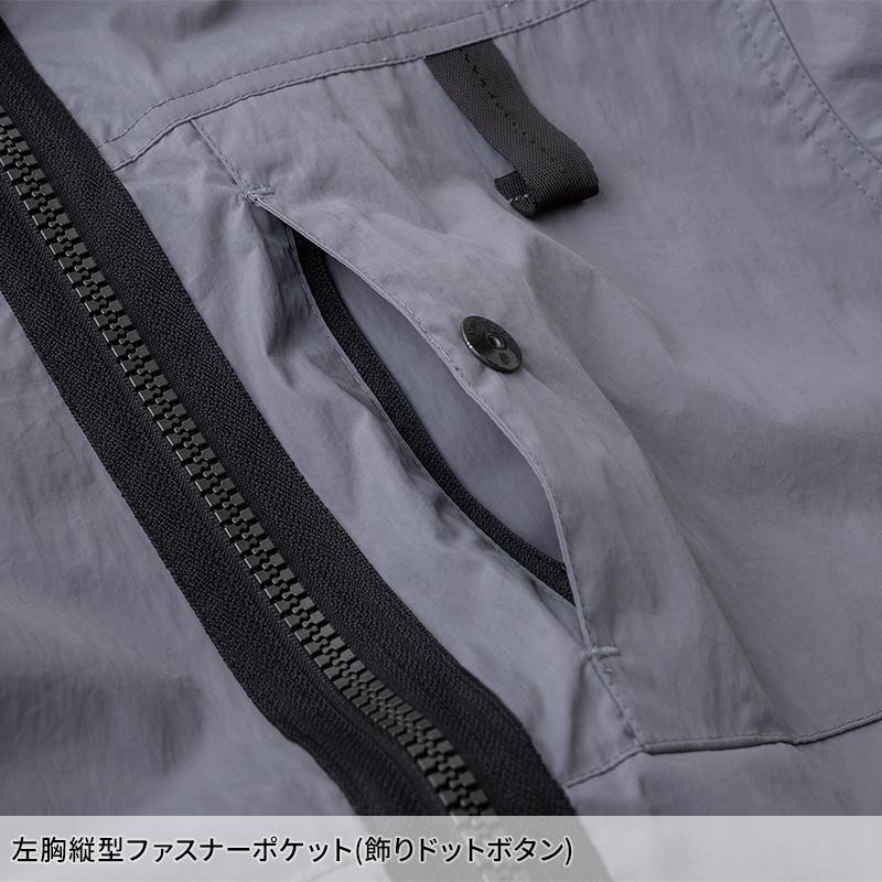 【2026春夏新作】  WZ 遮熱チタンベスト（フード脱着式/ハイバック仕様）(単品) 作業服 春夏用 メンズ 900132 CUC 作業着 S-8L | CUC | 11