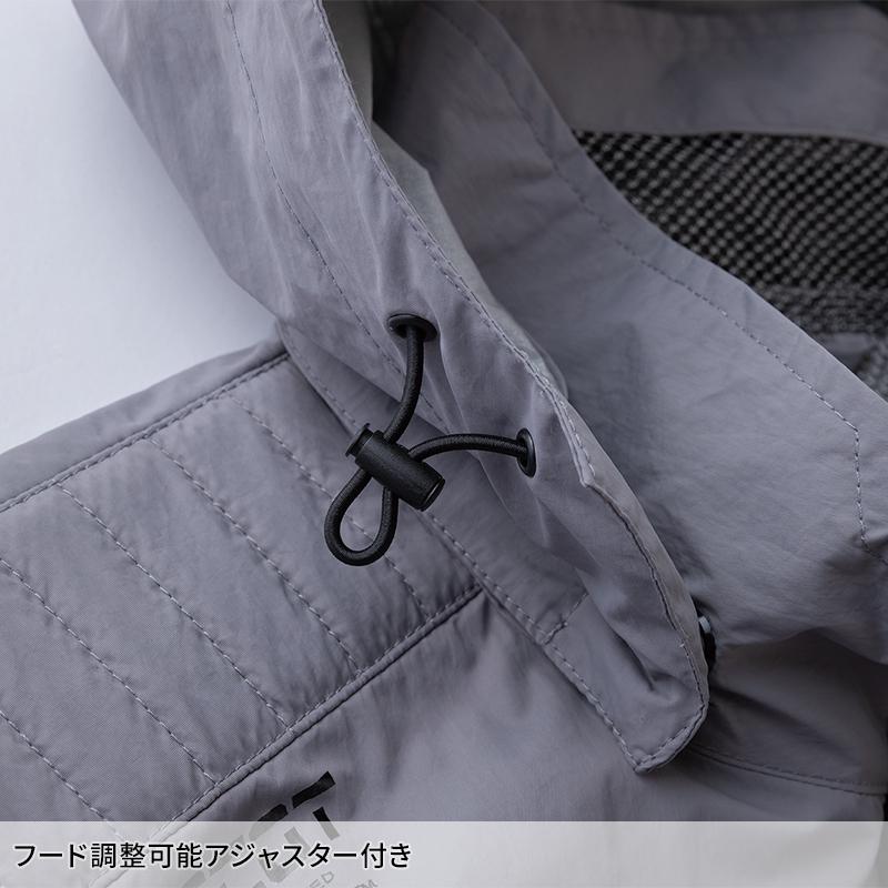 【2026春夏新作】  WZ 遮熱チタンベスト（フード脱着式/ハイバック仕様）(単品) 作業服 春夏用 メンズ 900132 CUC 作業着 S-8L | CUC | 09