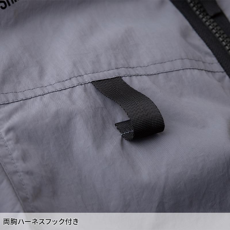 【2026春夏新作】  WZ 遮熱チタン半袖ジャケット（フード脱着式/ハイバック仕様）(単品) 作業服 春夏用 メンズ 900137 CUC 作業着 S-8L | CUC | 06