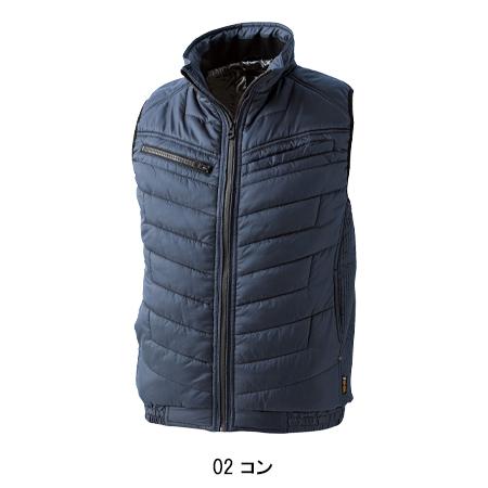 秋冬用 作業服・作業用品 シレーアルミベスト メンズ 中国産業 CUC 9242 | CUC | 02