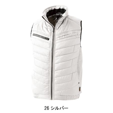 秋冬用 作業服・作業用品 シレーアルミベスト メンズ 中国産業 CUC 9242 | CUC | 04