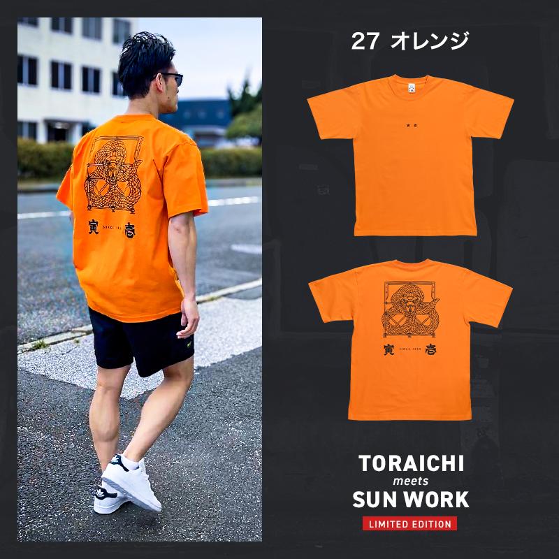 寅壱 TORA プリントTシャツ（半袖） 春夏用 男女兼用 1829-618