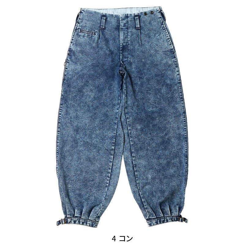 寅壱 作業ズボン デニム ニッカズボン 8922-406 秋冬 作業服 作業着