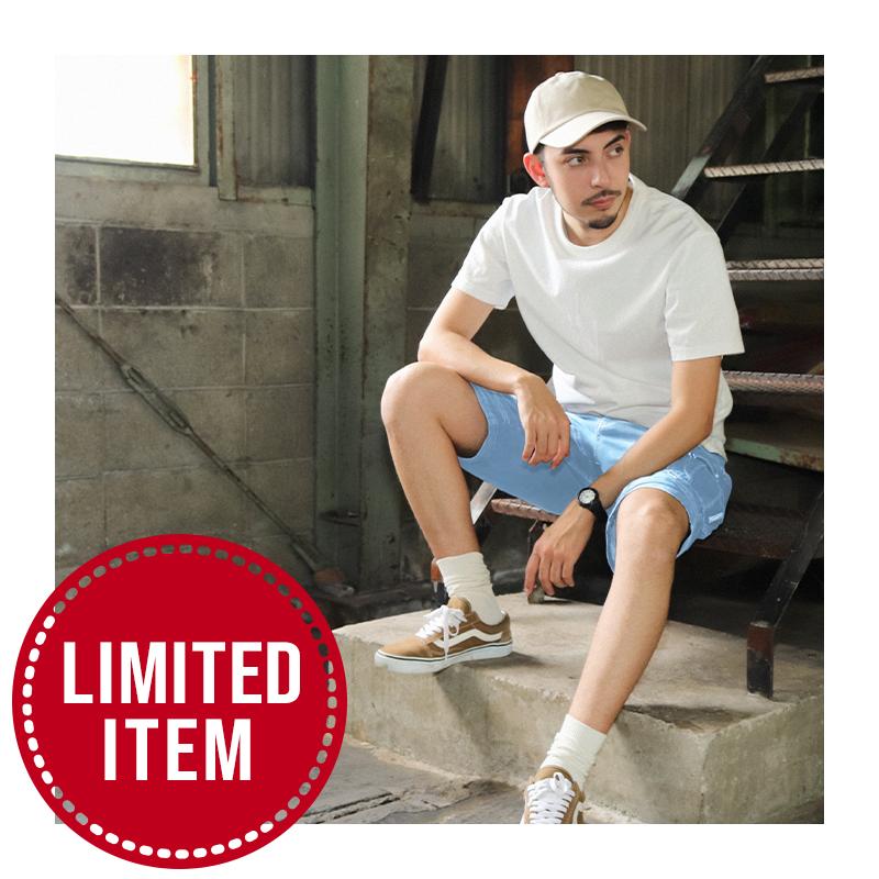 寅壱 作業ズボン 作業着 作業服 春夏用 デニム ハーフパンツ メンズ