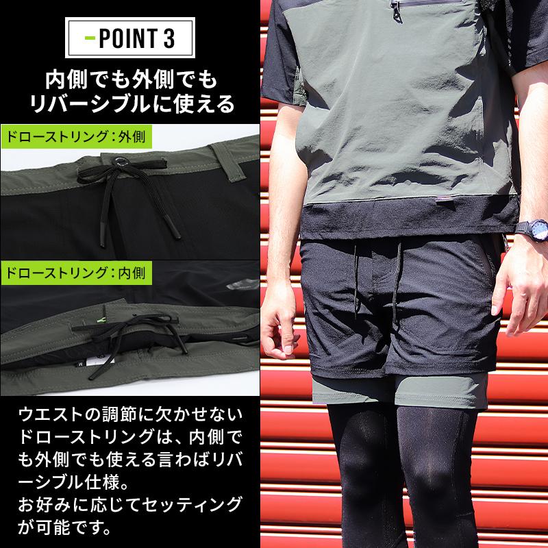 春夏用 作業服・作業用品 ハーフパンツ メンズ ネオテライズ 春夏用 作業服・作業用品 ハーフパンツ メンズ ネオテライズ