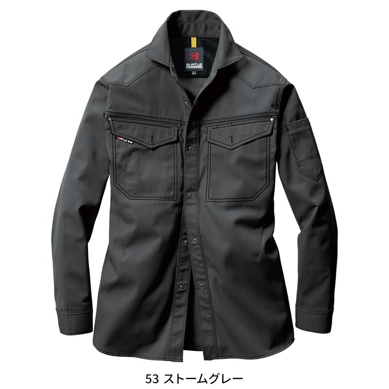 バートル 作業着 作業服 春夏 1103 長袖 シャツ BURTLE S-5L | BURTLE | 04