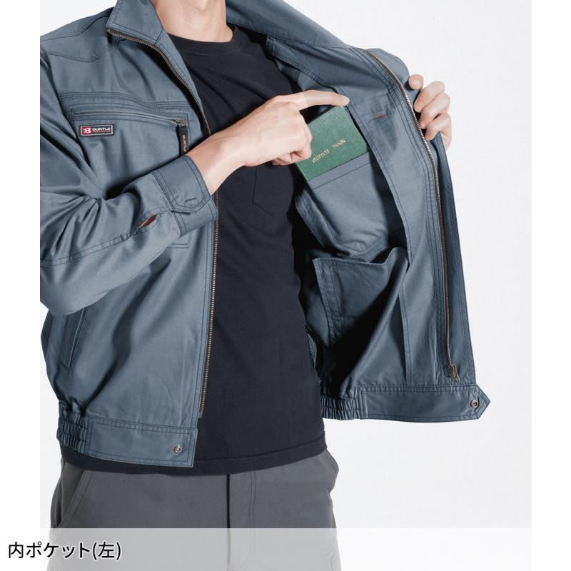 BURTLE 長袖ブルゾン 作業服 春夏用 メンズ 1301 バートル 作業着 S-5L | BURTLE | 09