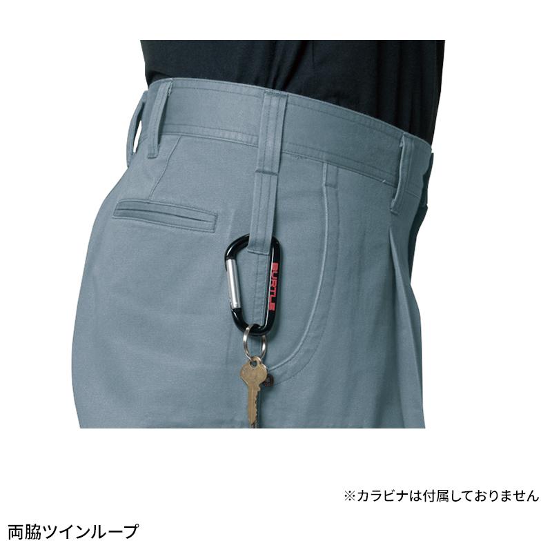 BURTLE ワンタックパンツ 作業服 秋冬用 メンズ 1313 バートル 作業着 70-130 | BURTLE | 04