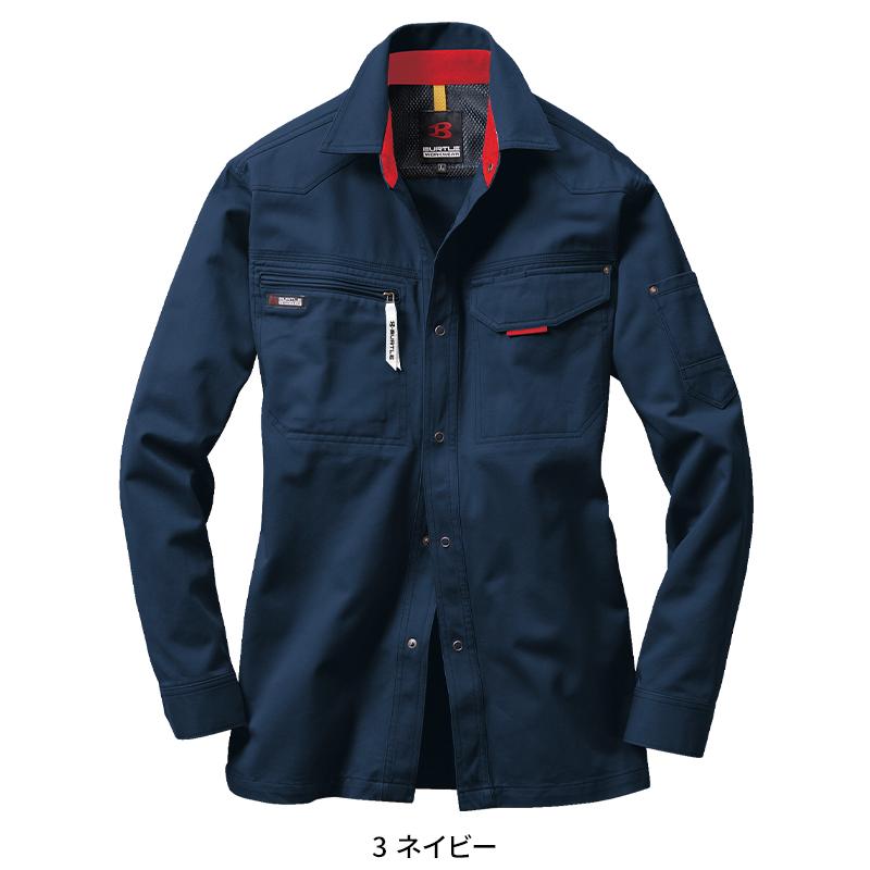 BURTLE 長袖シャツ 作業服 秋冬用 メンズ 1315 バートル 作業着 S-5L | BURTLE | 02