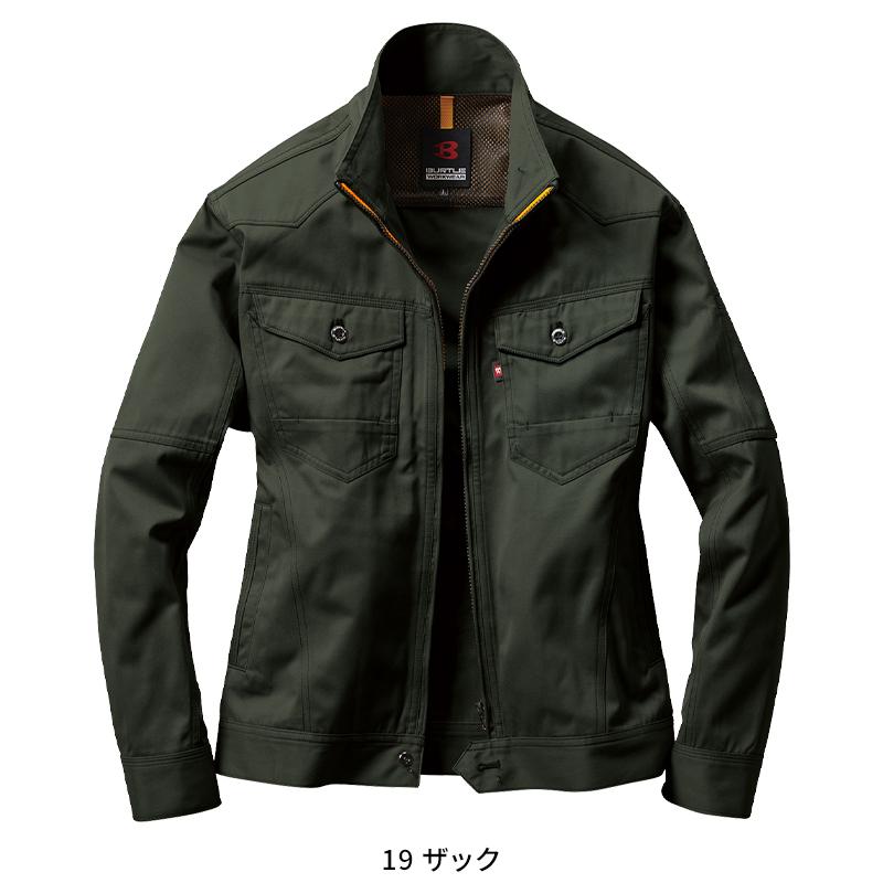 バートル 作業着 作業服  春夏 1511 長袖 ジャケット ブルゾン BURTLE メンズ レディース SS-5L | BURTLE | 03