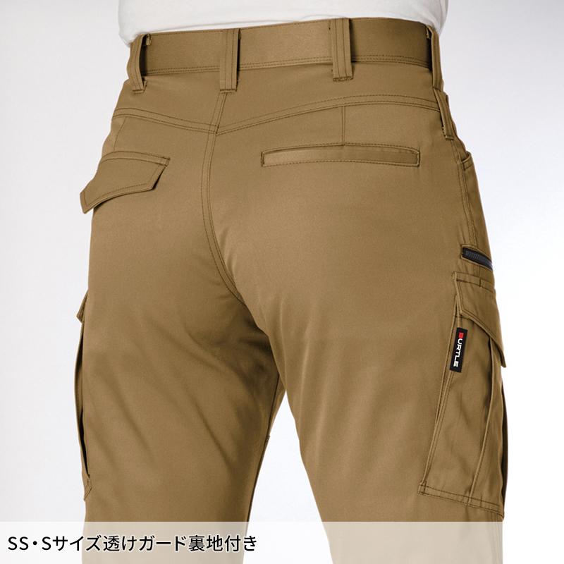 BURTLE カーゴパンツ(ユニセックス) 作業服 春夏用 男女兼用 1712 バートル 作業着 SS-8L | BURTLE | 11