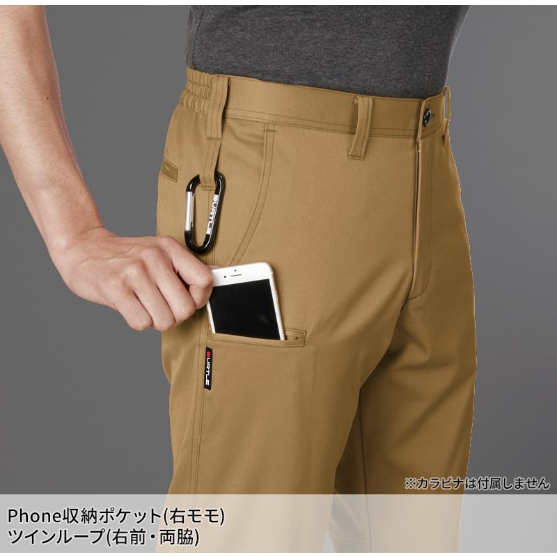 BURTLE パンツ(ユニセックス) 作業服 春夏用 男女兼用 1713 バートル 作業着 SS-5L | BURTLE | 07
