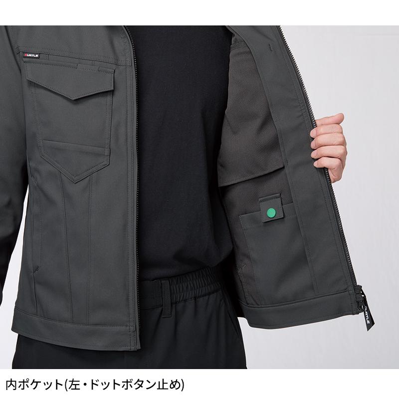 【2025秋冬新作】 BURTLE ジャケット(ユニセックス) 作業服 秋冬用 男女兼用 1911 バートル 作業着 S-5L | BURTLE | 10