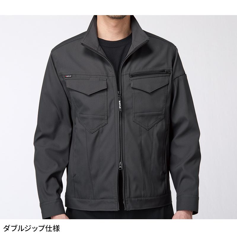 【2025秋冬新作】 BURTLE ジャケット(ユニセックス) 作業服 秋冬用 男女兼用 1911 バートル 作業着 S-5L | BURTLE | 07