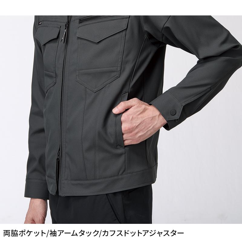 【2025秋冬新作】 BURTLE ジャケット(ユニセックス) 作業服 秋冬用 男女兼用 1911 バートル 作業着 S-5L |  | 09