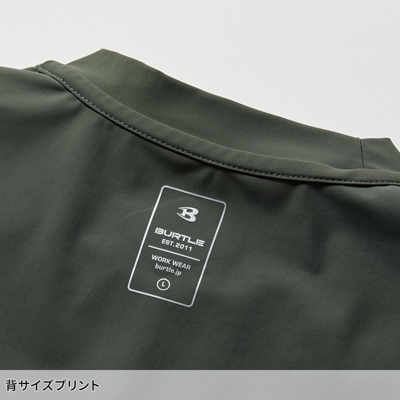 バートル tシャツ 半袖 247 春夏 作業着 作業服 接触冷感 BURTLE メンズ レディース S-3XL | BURTLE | 10